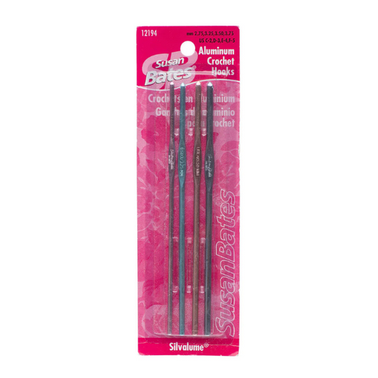 Silvalume Crochet Hook Set C - F