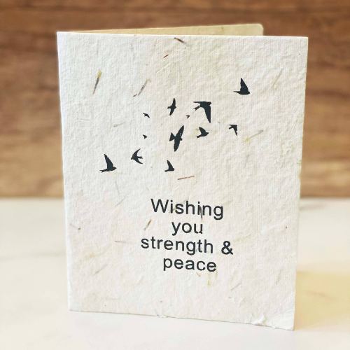 Strength & Peace Greeting Card