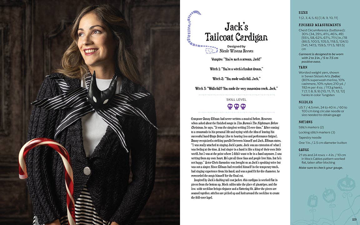 The Nightmare Before Christmas Knitting Guide