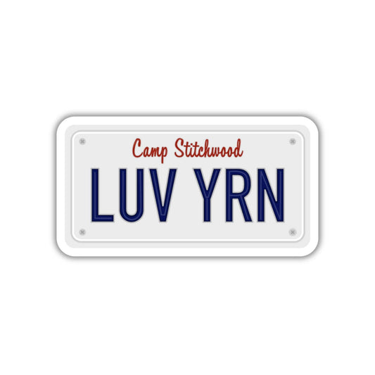 License Plate Sticker