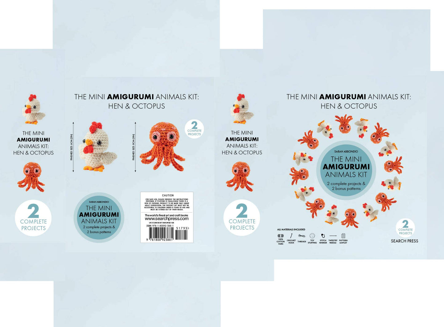 Mini Amigurumi Animals Kit