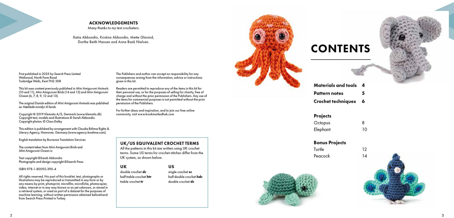 Mini Amigurumi Animals Kit