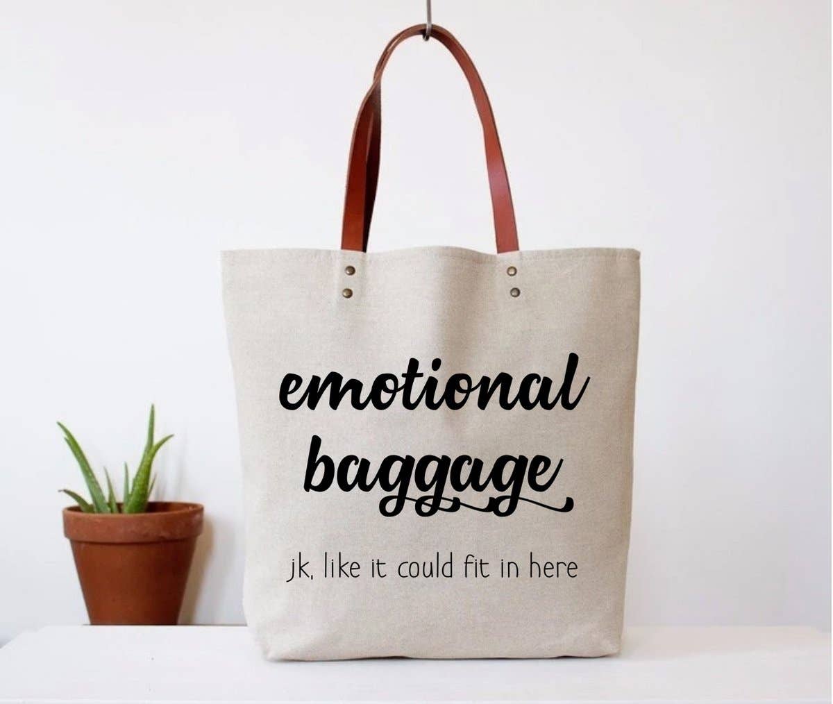 Emotional Baggage Tote Bag - YarnCom