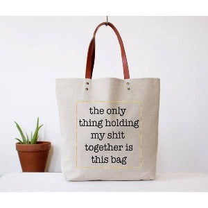 Shit Together Tote Bag - YarnCom