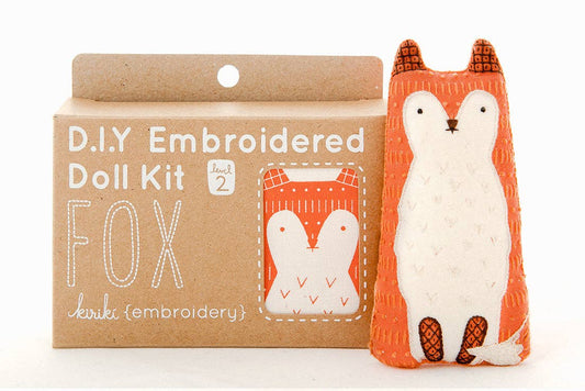 Embroidered Doll Kit