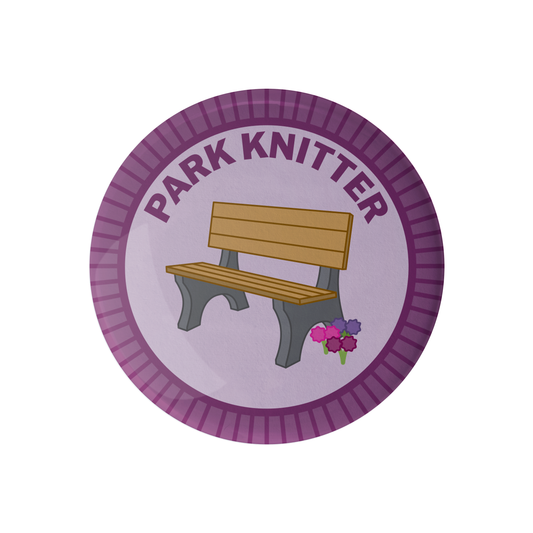Park Knitter Knitting Merit Badge - YarnCom