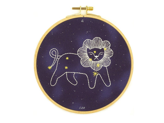 Constellations Embroidery Kit 6"