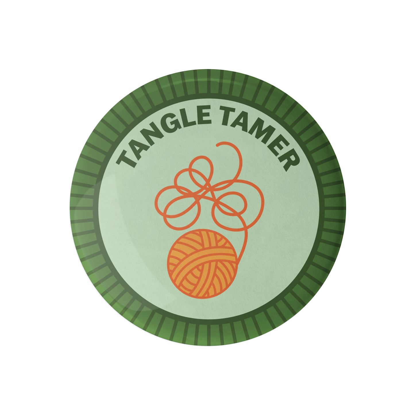 Tangle Tamer Knitting Merit Badge - YarnCom