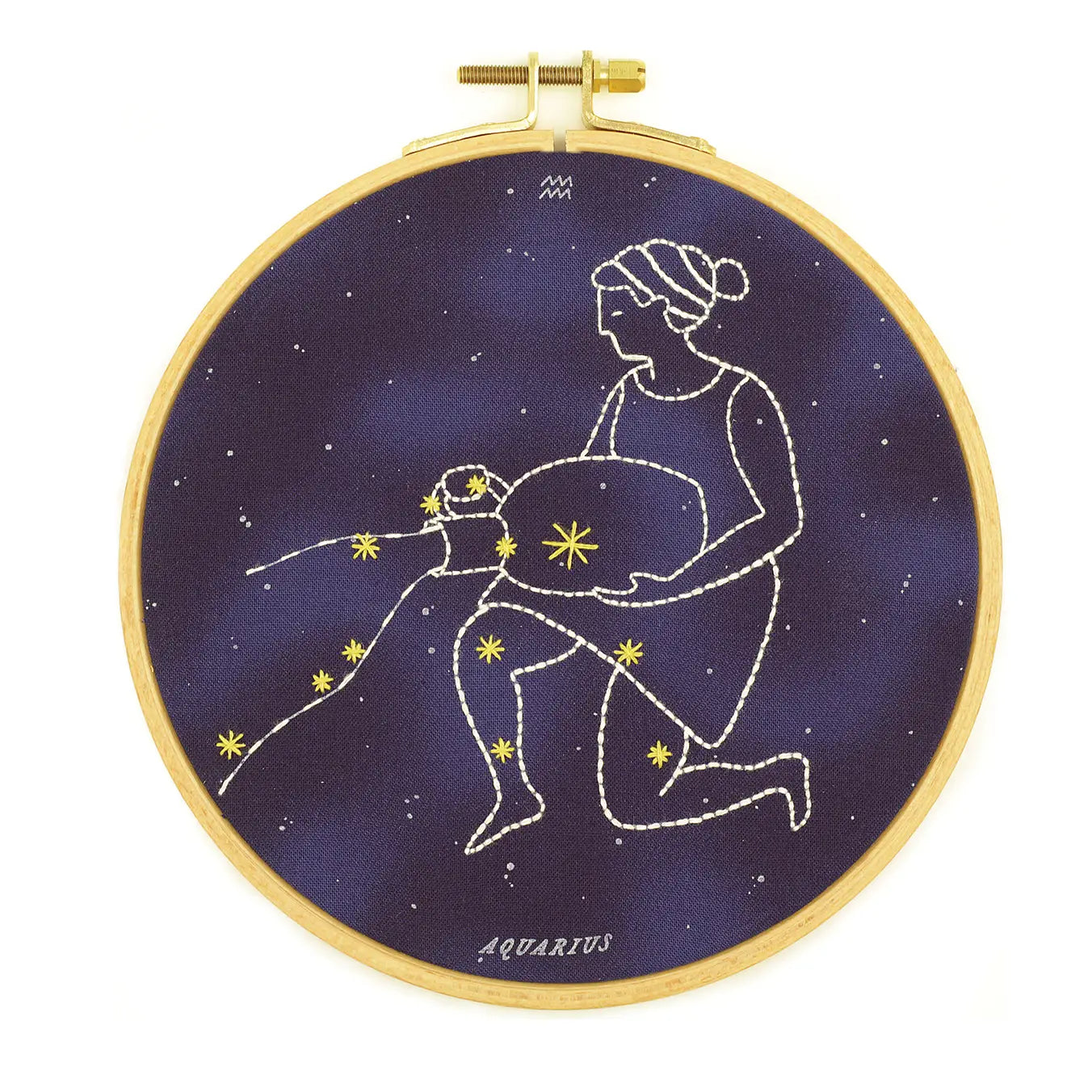 Constellations Embroidery Kit 6"