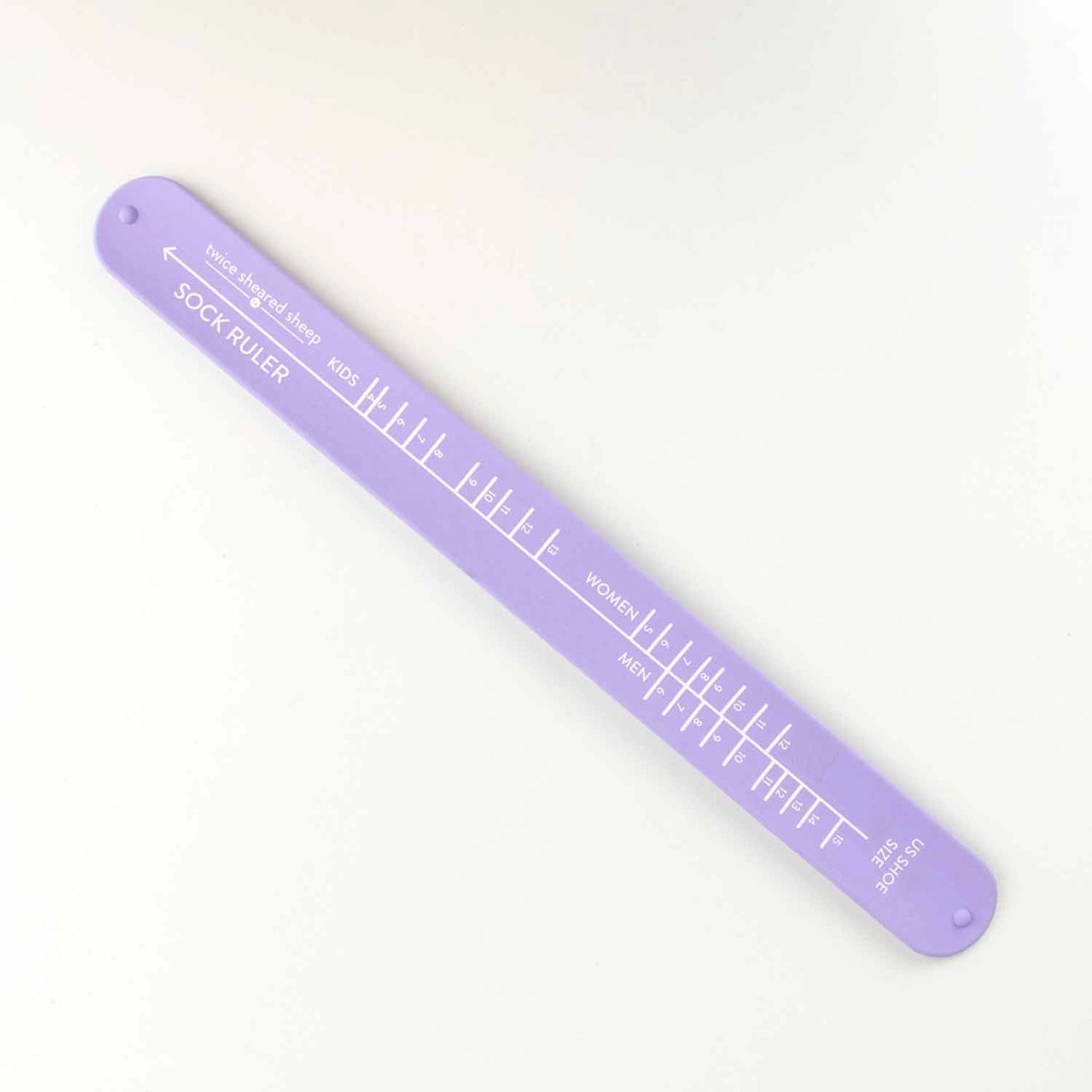 Sock Ruler - Sock Sizing Bracelet Ruler