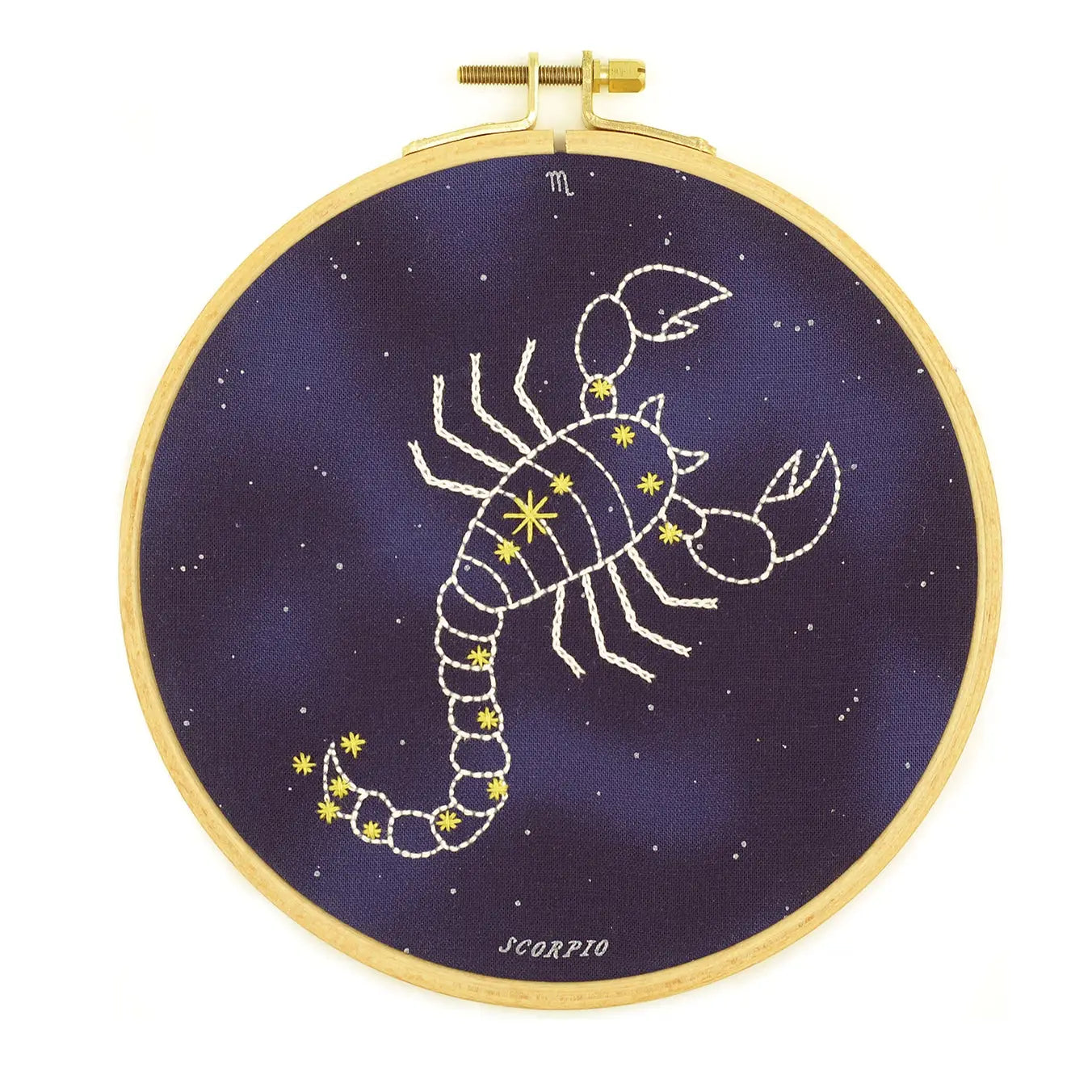 Constellations Embroidery Kit 6"