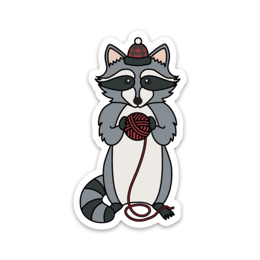 Raccoon Sticker